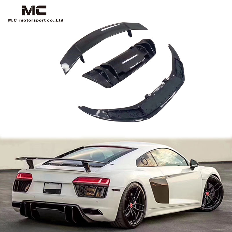For Audi R8 Carbon Fiber V style Body Kits