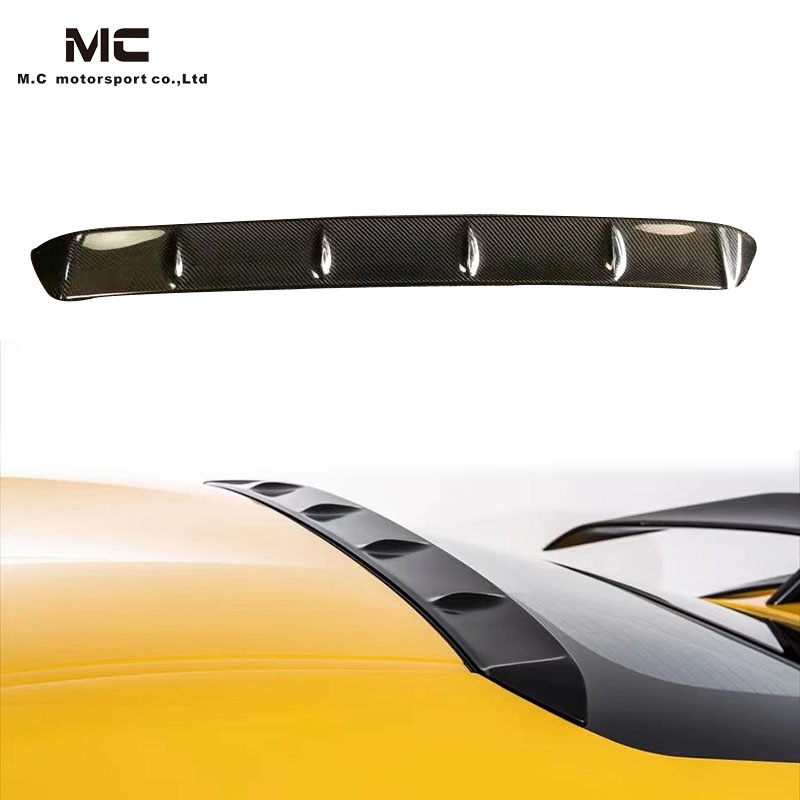 For Toyota Supra A90 A91 MK GR Carbon Fiber AG Style Roof Spoiler