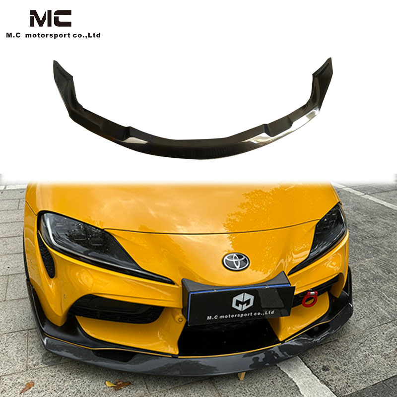 For Supra G/GR A90 A91 MK MK5 MB Carbon Fiber AG Carbon Fiber Front Lip
