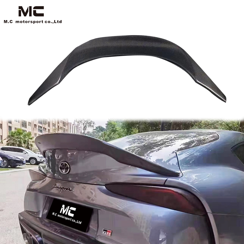 For Supra G/GR A90 A91 MK MK5 Carbon Fiber TRD Style Spoiler