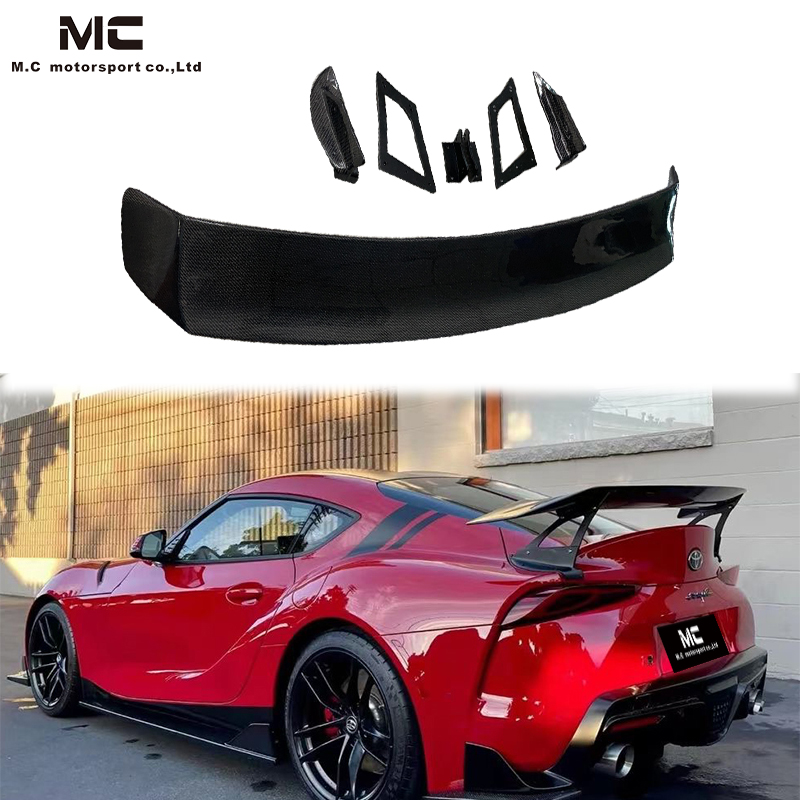 For Supra G/GR A90 A91 MK MK5 Carbon Fiber VOXT Style Spoiler