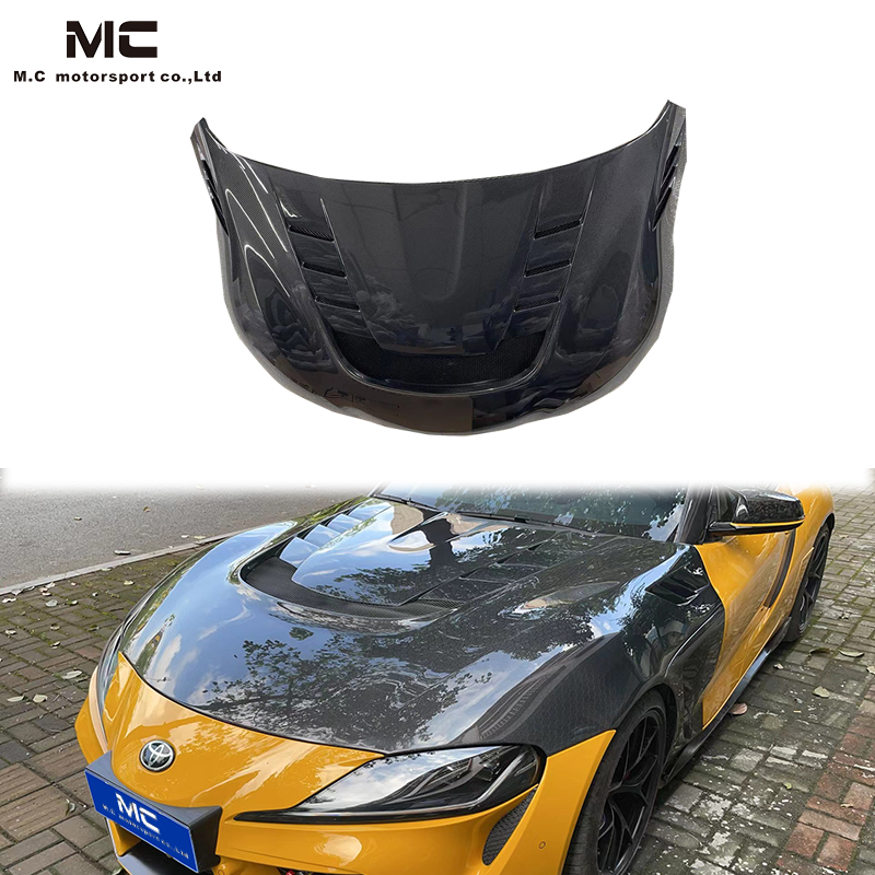 For Supra G/GR A90 A91 MK MK5 Carbon Fiber VRS Style HOOD
