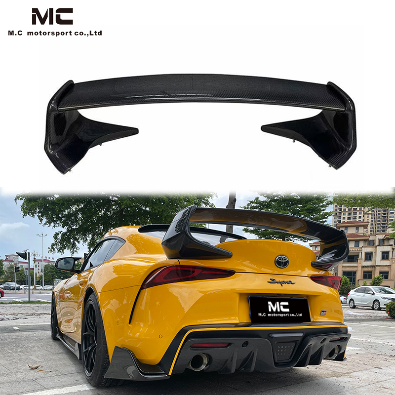 For Supra G/GR A90 A91 MK MK5 Carbon Fiber SH Style Spoiler