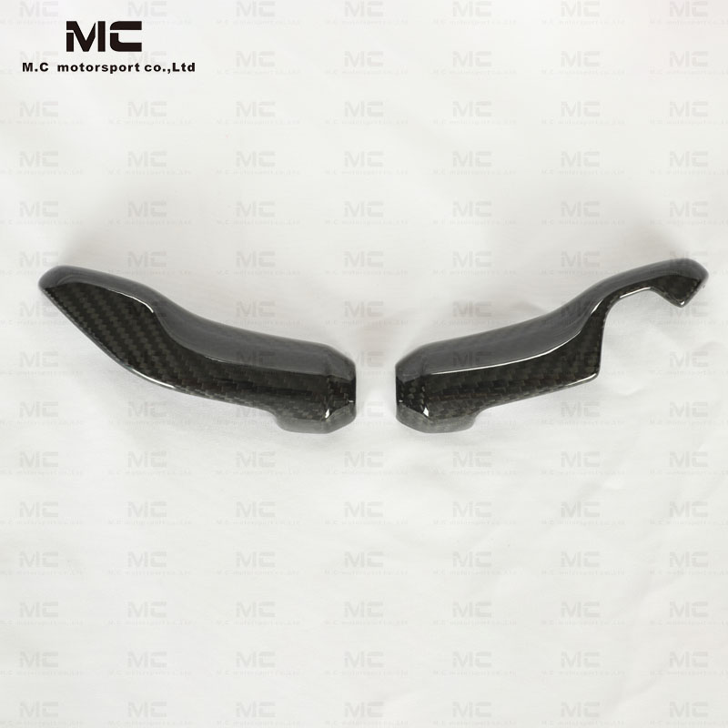 For Toyota Supra A90 Dry Carbon Fiber Gear Shift Knob Cover
