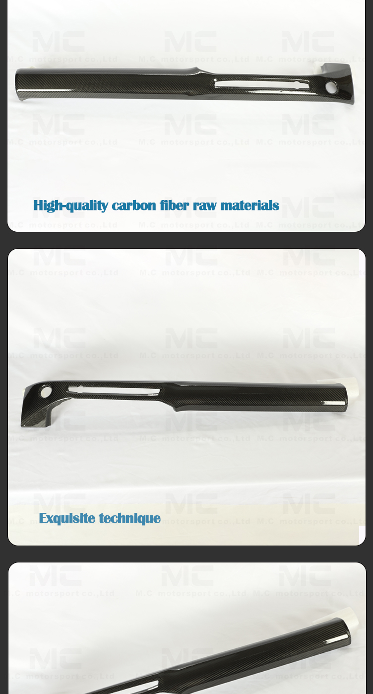For Supra A90 Dashboard Long Trims