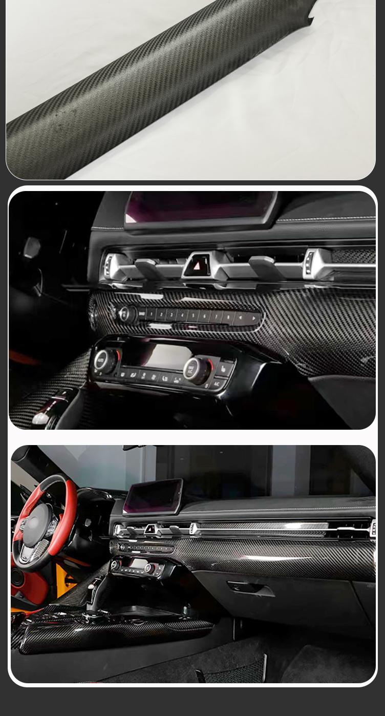 For Supra A90 Dashboard Long Trims
