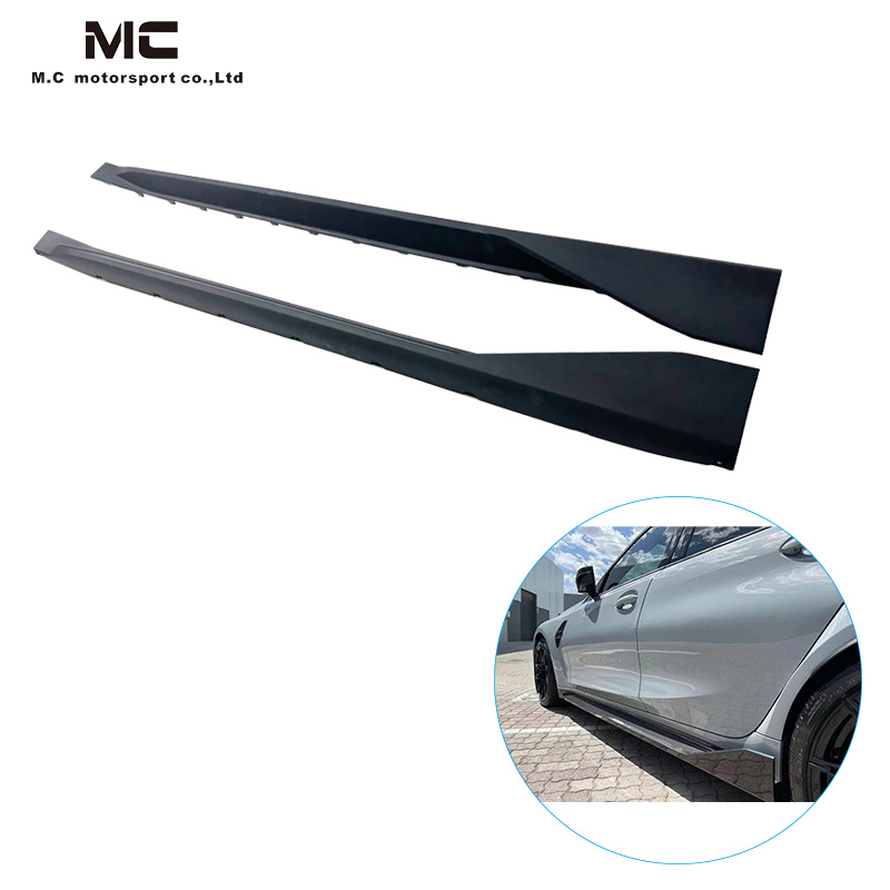 For BMW M3 G80 M4 G82 MP Style Resin Side Skirts 