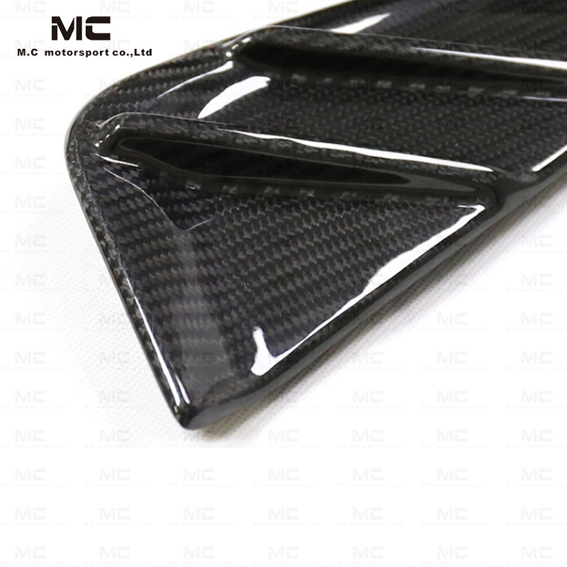 For BMW M3 G80 M4 G82 Dry Carbon Fiber Side Fender Vents 