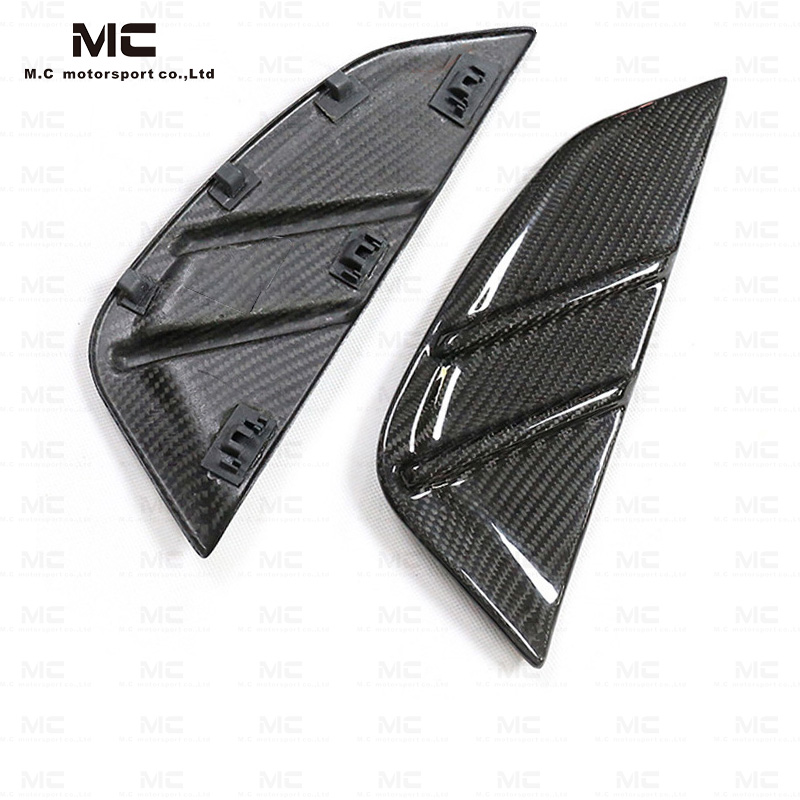 For BMW M3 G80 M4 G82 Dry Carbon Fiber Side Fender Vents 