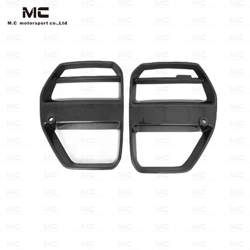 For BMW G80 G82 M3 M4 V Style Carbon Fiber Front Grille 2021+
