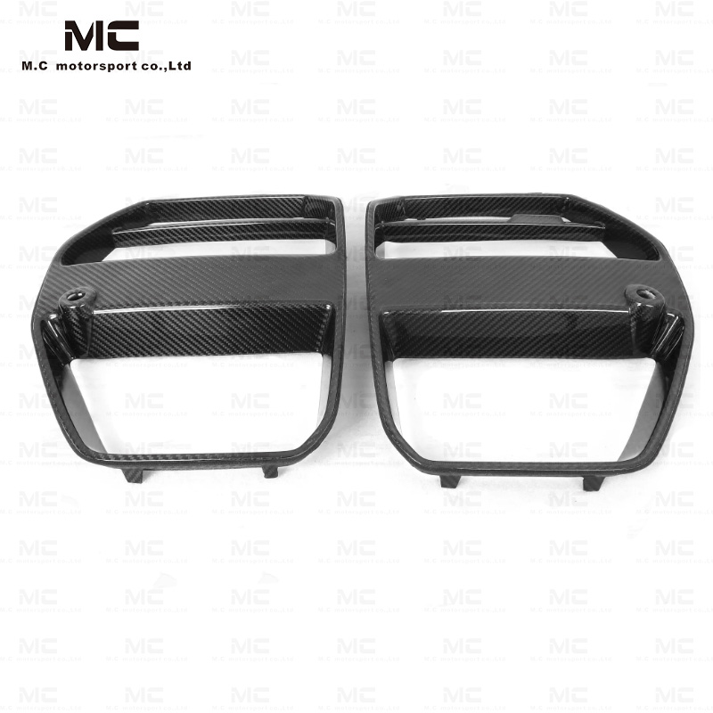For BMW G80 G82 M3 M4 V Style Carbon Fiber Front Grille 2021+