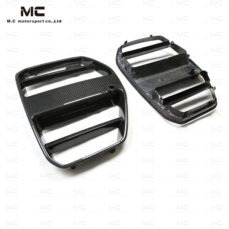 For BMW M3 G80 M4 G82 ST Style Carbon Fiber Front Grille 2021+