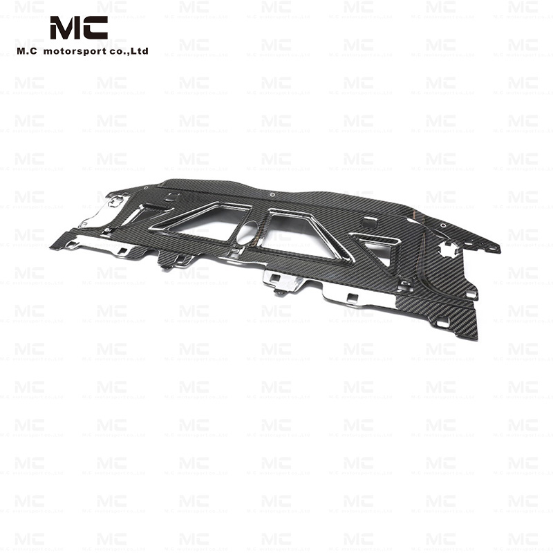 For BMW M3 G80 M4 G82 Dry Carbon Fiber Front Engine Cooling Plate