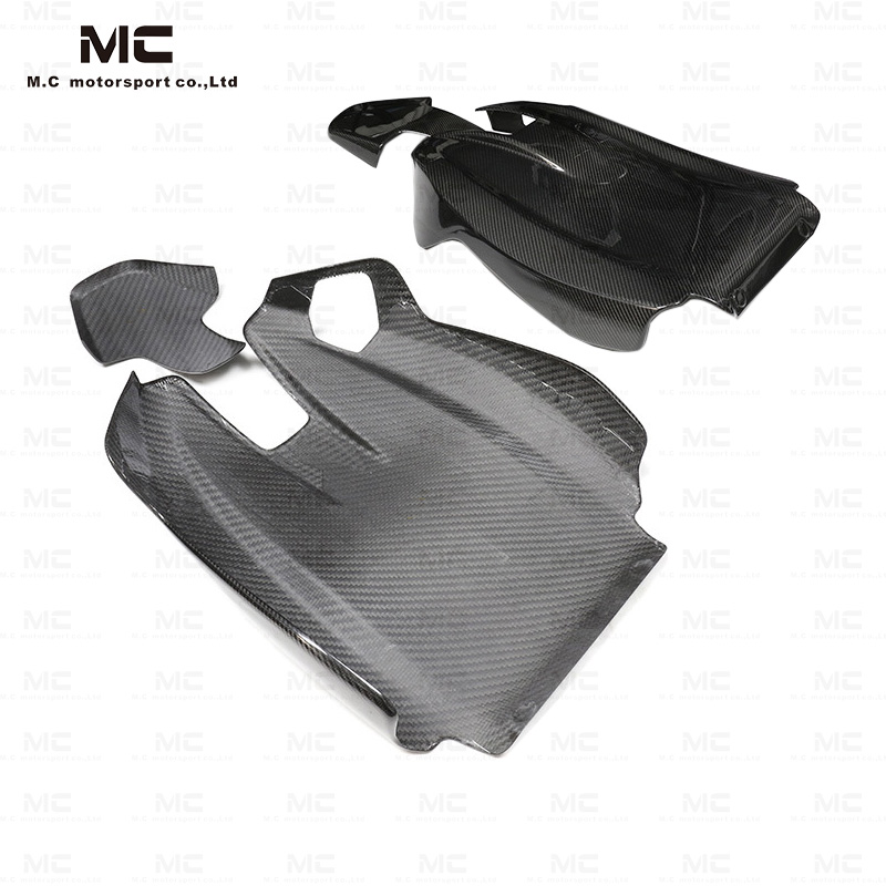 For BMW M3 G80 M4 G82 Dry Carbon Fiber Seat Back Sticker Interior
