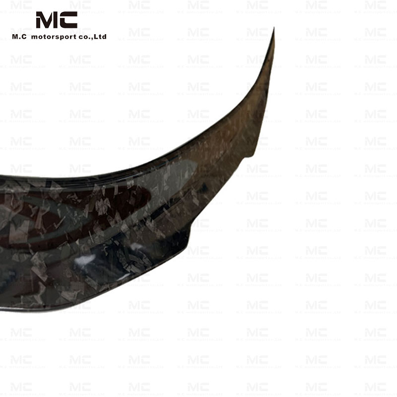 For BMW M3 G80 M4 G82 PSM Style Forged Carbon Fiber Rear Spoiler 