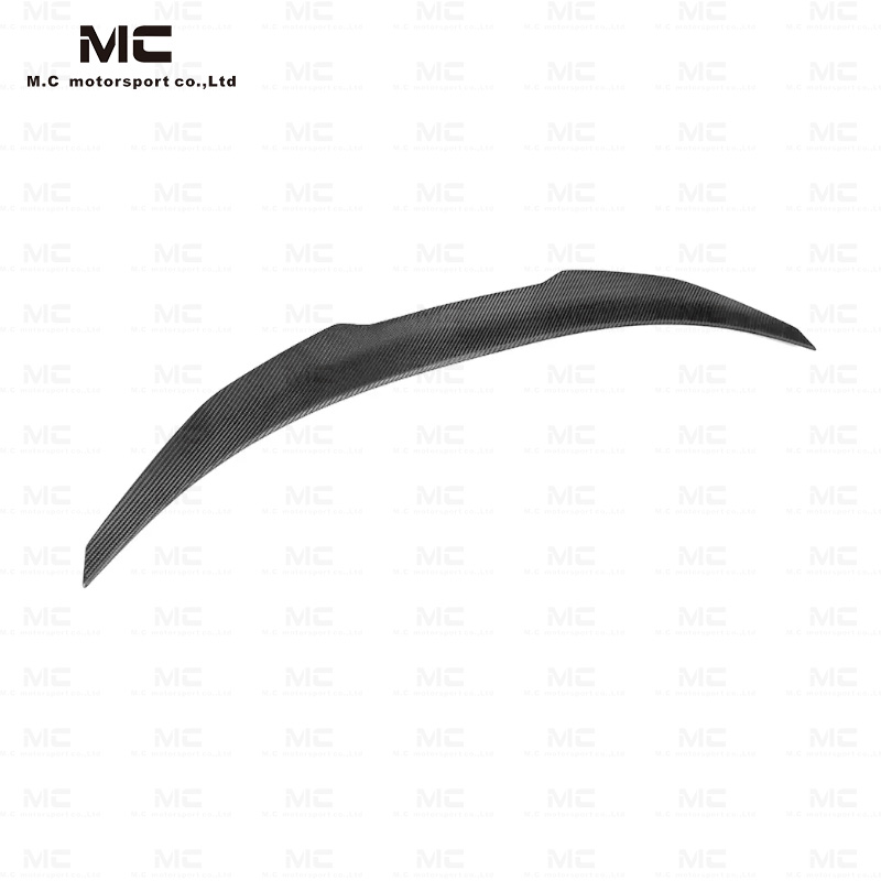 For BMW G20 G80 PSM Style Dry Carbon Fiber Rear Spoiler 