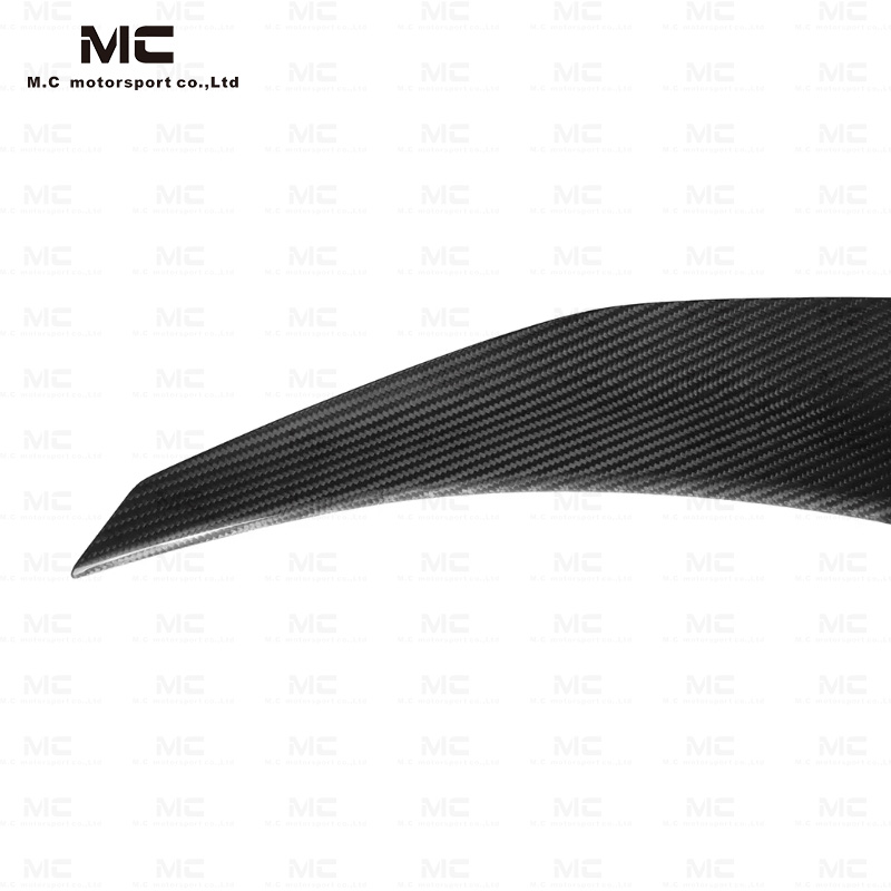For BMW G20 G80 PSM Style Dry Carbon Fiber Rear Spoiler 