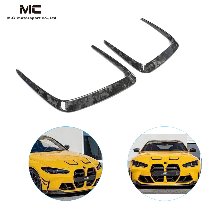For BMW G80 Dry Carbon Fiber Hood Vents 