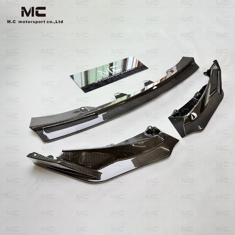 For BMW G80 G82 V Style Dry Carbon Fiber Front Lip 