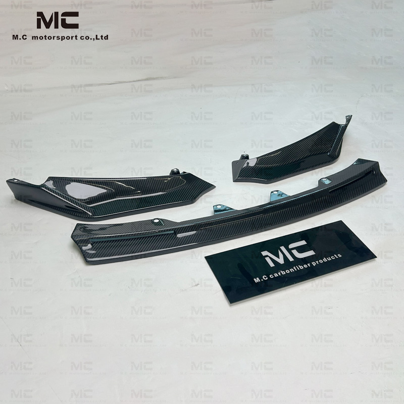 For BMW G80 G82 V Style Dry Carbon Fiber Front Lip 