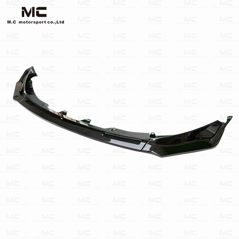 For BMW G80 G82 V Style Dry Carbon Fiber Front Lip 