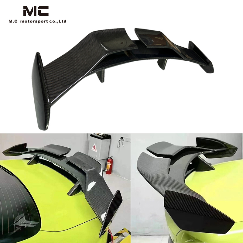 For BMW G82 D Style Carbon Fiber Rear Spoiler 