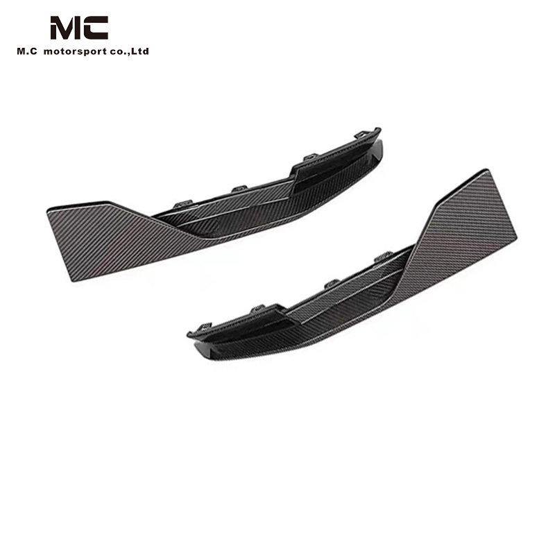 For BMW G82 M4 MP Style Dry Carbon Fiber Rear Corners 