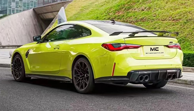 For BMW G82 MP Style Carbon Fiber Rear Diffuser