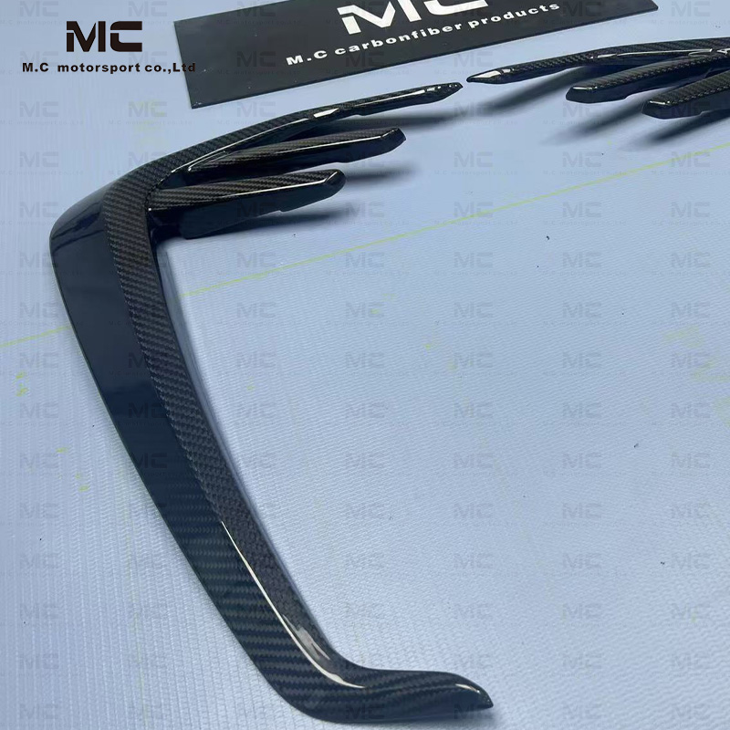 For BMW G82 Carbon Fiber Side Fender Canards 