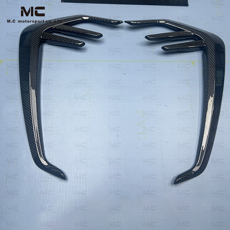 For BMW G82 Carbon Fiber Side Fender Canards 