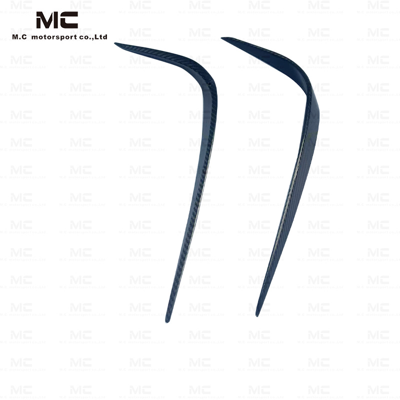 For BMW G82 Carbon Fiber Rear Bumper Canards 