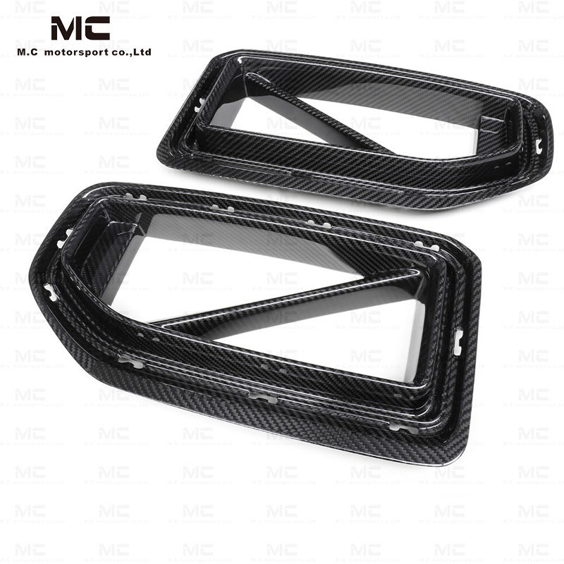 For BMW G87 Dry Carbon Fiber Front Grille 
