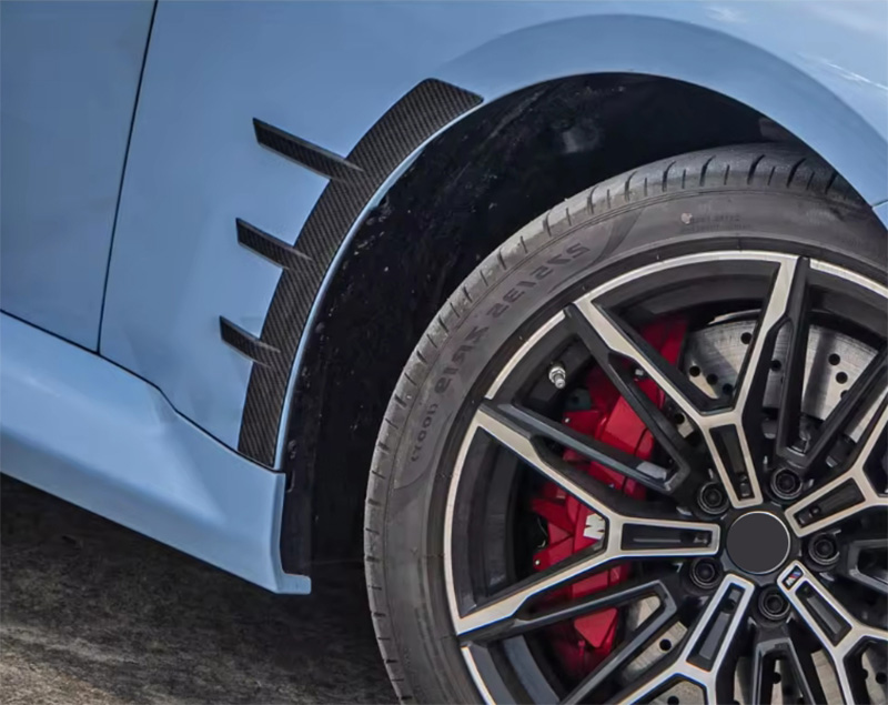 For BMW G87 MP Style Dry Carbon Fiber Wheel Arches 