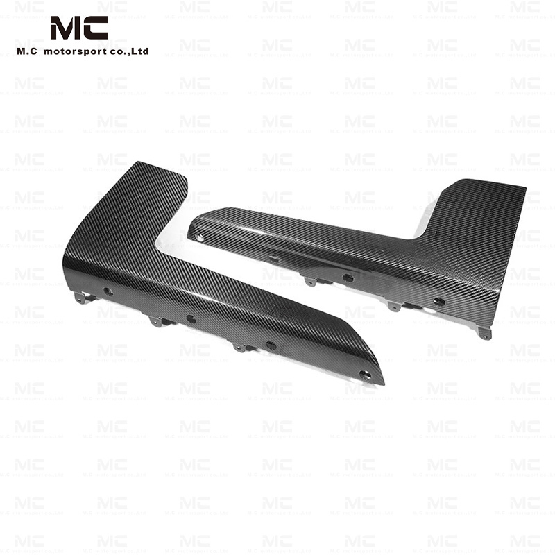 For BMW G87 MP Style Dry Carbon Fiber Side Skirts 