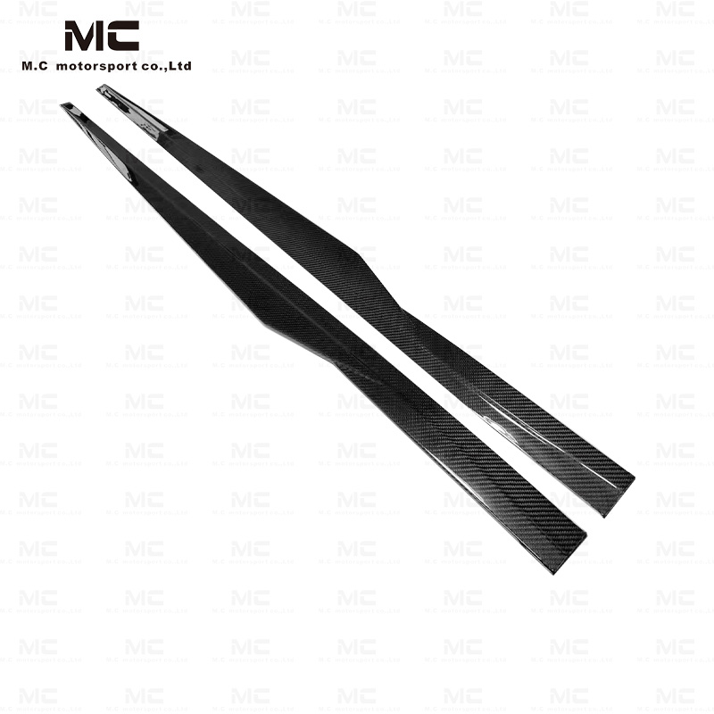 For BMW G87 R44 Style Carbon Fiber Side Skirts 