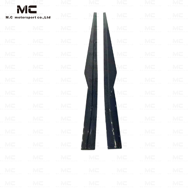 For BMW G87 R44 Style Carbon Fiber Side Skirts 