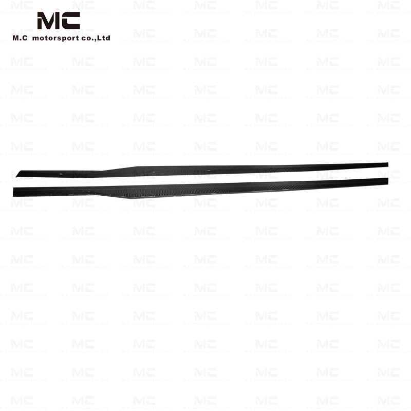 For BMW G87 R44 Style Carbon Fiber Side Skirts 