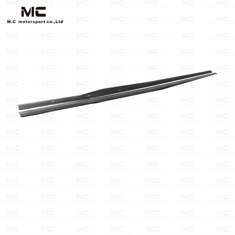 For BMW G87 R44 Style Carbon Fiber Side Skirts 