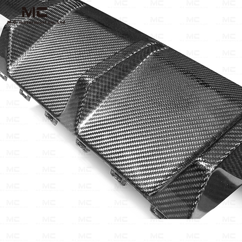 For BMW G87 MP Style Dry Carbon Fiber Rear Diffuser 