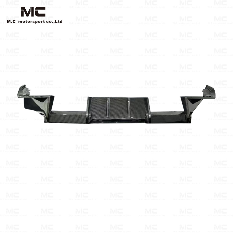 For BMW G87 R44 Style Carbon Fiber Rear Diffuser 