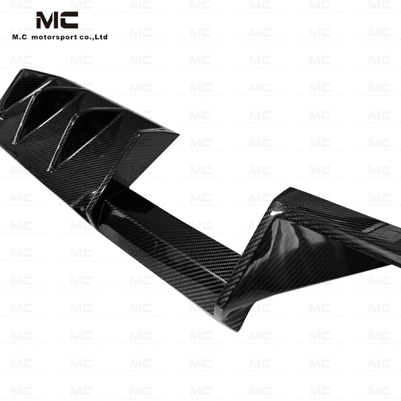 For BMW G87 R44 Style Carbon Fiber Rear Diffuser 