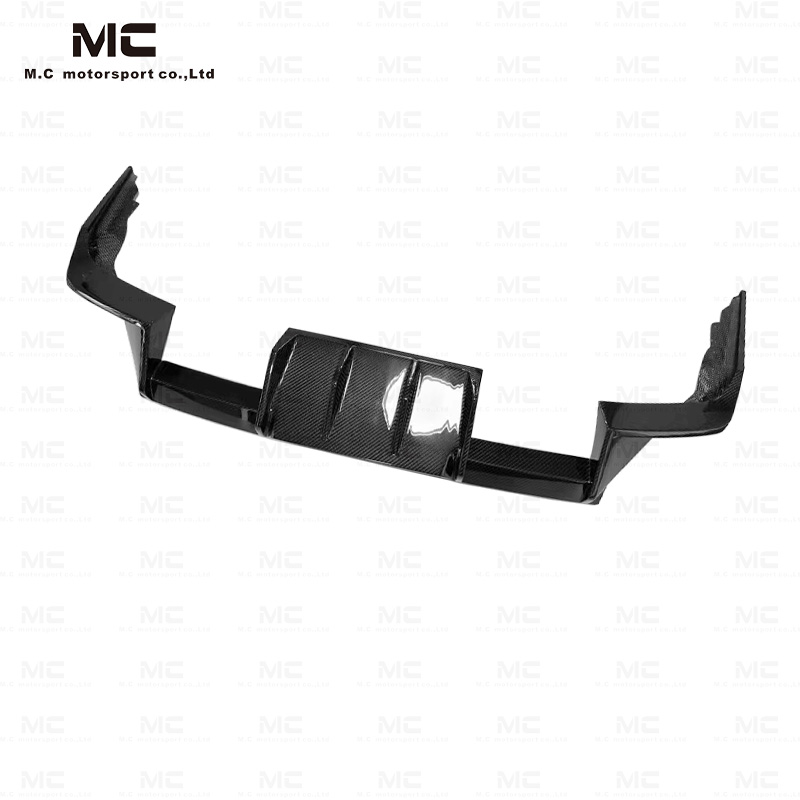 For BMW G87 R44 Style Carbon Fiber Rear Diffuser 