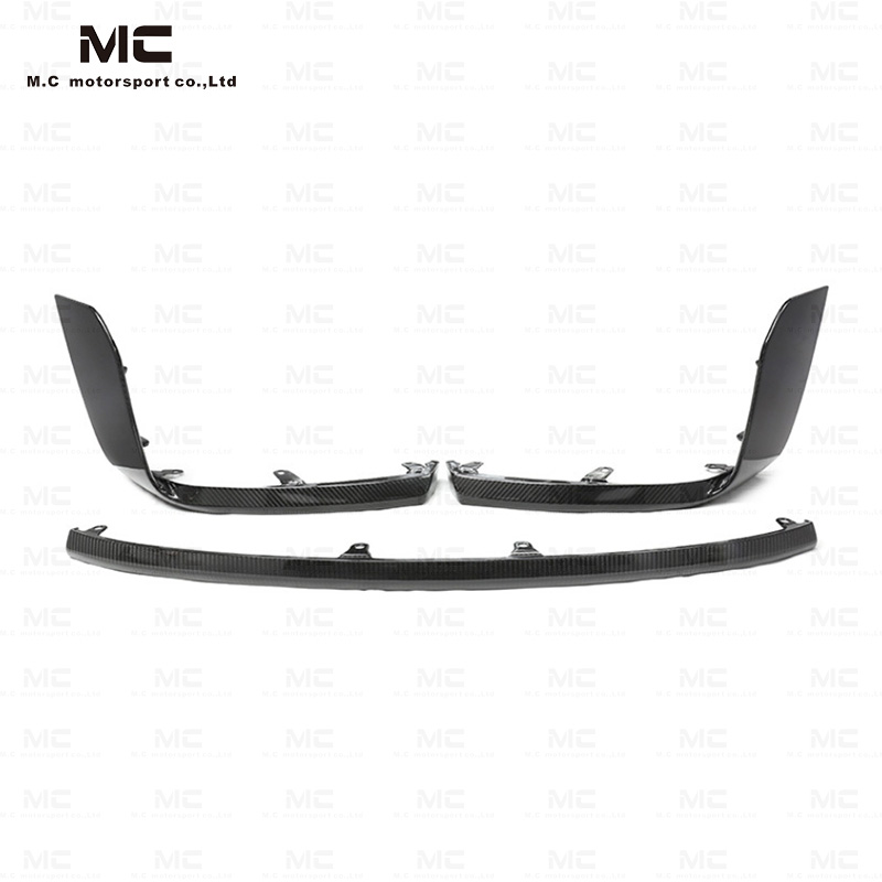 For BMW G87 Dry Carbon Fiber Front Lip 