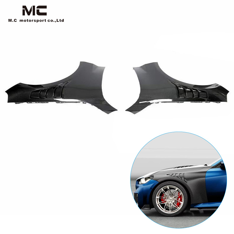 For BMW G87 AE Design Style Carbon Fiber Side Fenders 