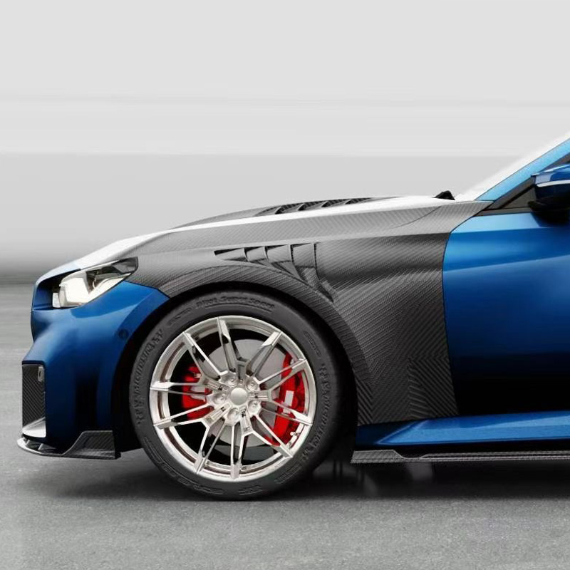 For BMW G87 AE Design Style Carbon Fiber Side Fenders 