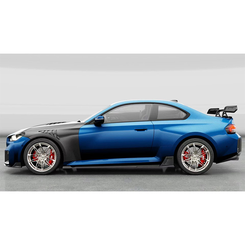 For BMW G87 AE Design Style Carbon Fiber Side Fenders 