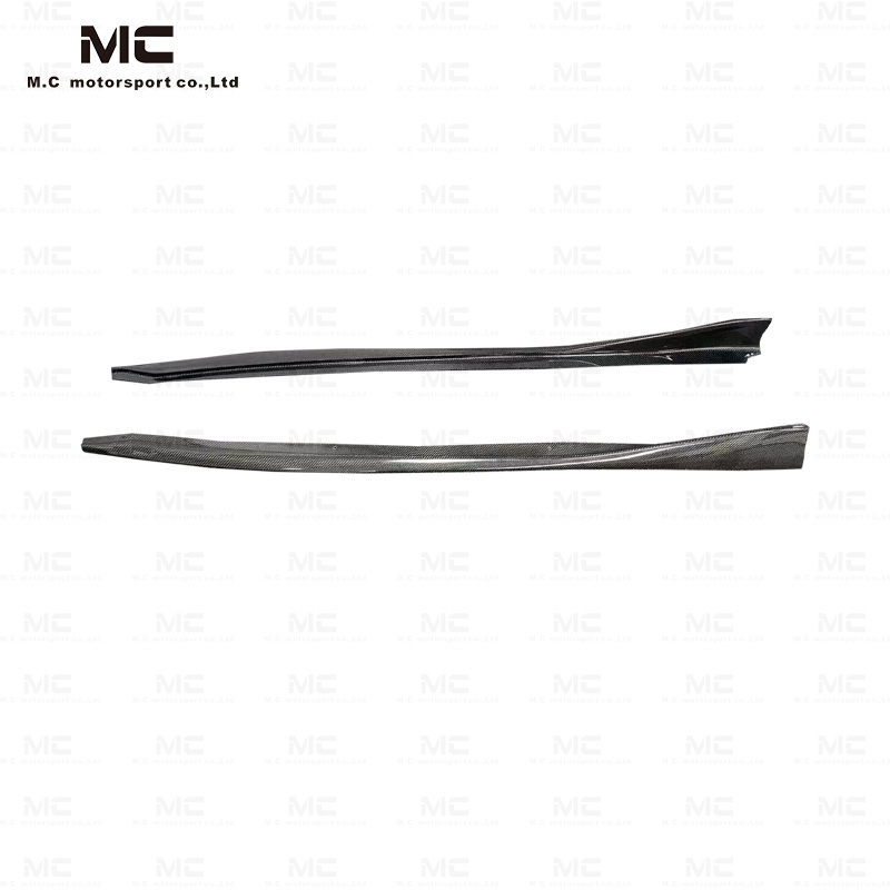 For Toyota SUPRA  A90 VRS Style Carbon Fiber Side Skirts 2019+