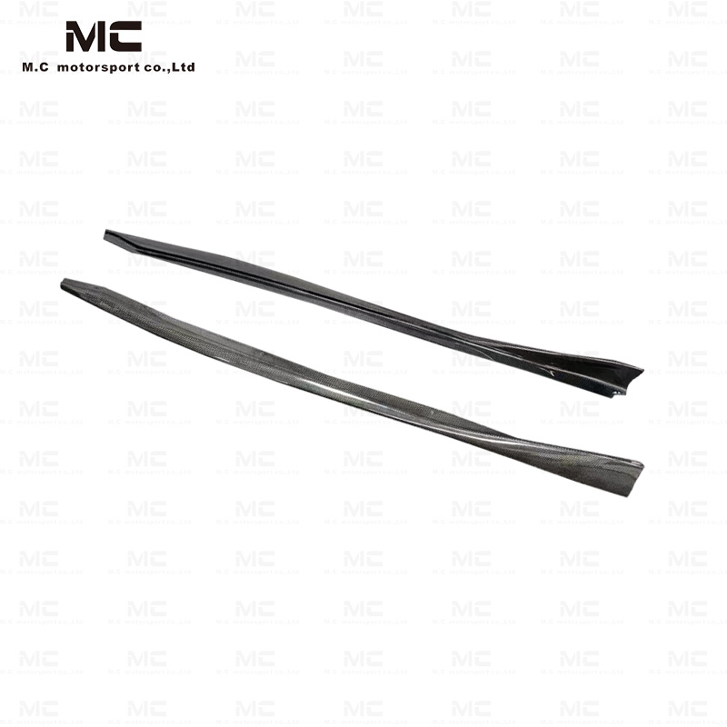 For Toyota SUPRA  A90 VRS Style Carbon Fiber Side Skirts 2019+