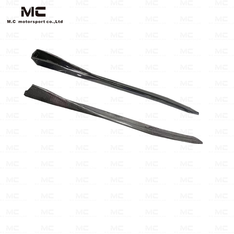 For Toyota SUPRA  A90 VRS Style Carbon Fiber Side Skirts 2019+