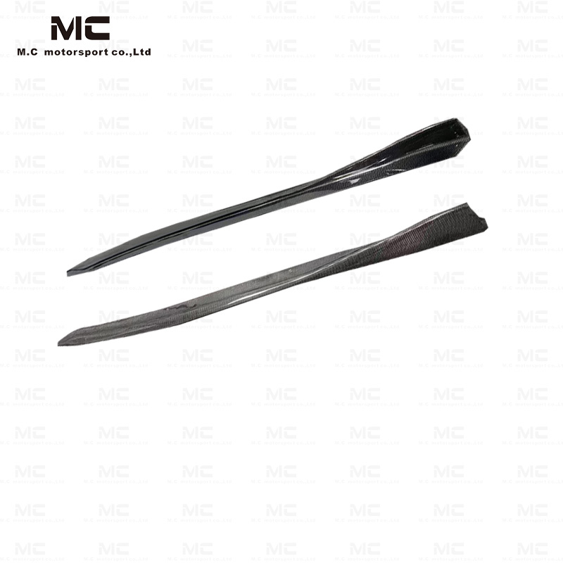 For Toyota SUPRA  A90 VRS Style Carbon Fiber Side Skirts 2019+